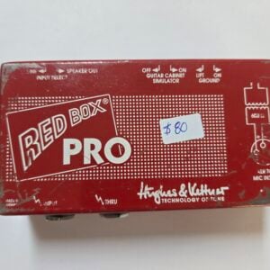 Huges & Kettner Red Box Pro speaker tap and guitar cabinet simulator & DI Box